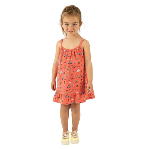 Charanga Baby Girl's Multicolor Dress 78171 CR43