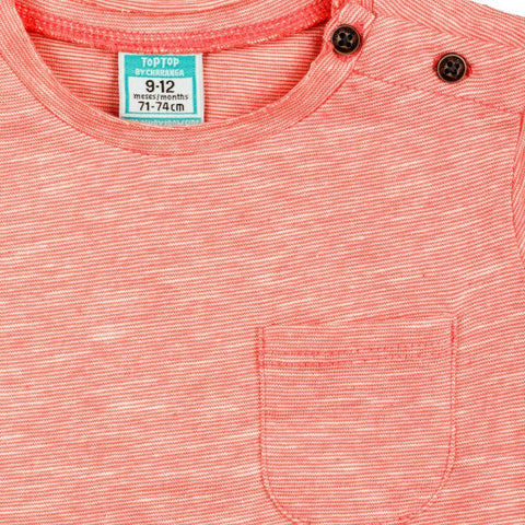 Charanga Baby Boy's Coral T-Shirt 78547 CR14