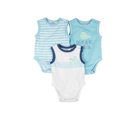 Charanga Baby Boy's Multicolor Bodysuit 3Pack 79223 CR73 shr