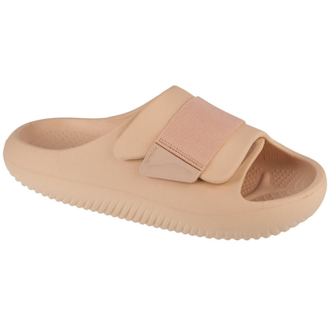Crocs Men's Beige Mellow Luxe Recovery Slide Slippers | Crocs In Lebanon
