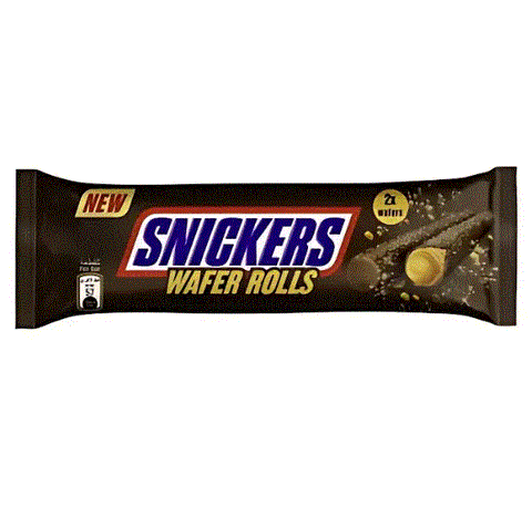 Snickers Chocolate Wafer Rolls 2 Fingers 22.5g | Snickers In Lebanon