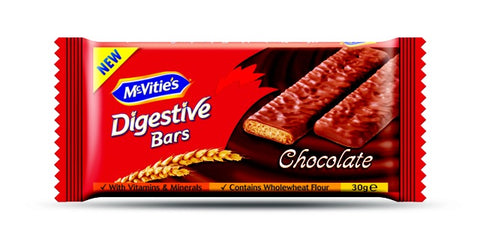 McVitie's Digestive Bars Chocolate 30g