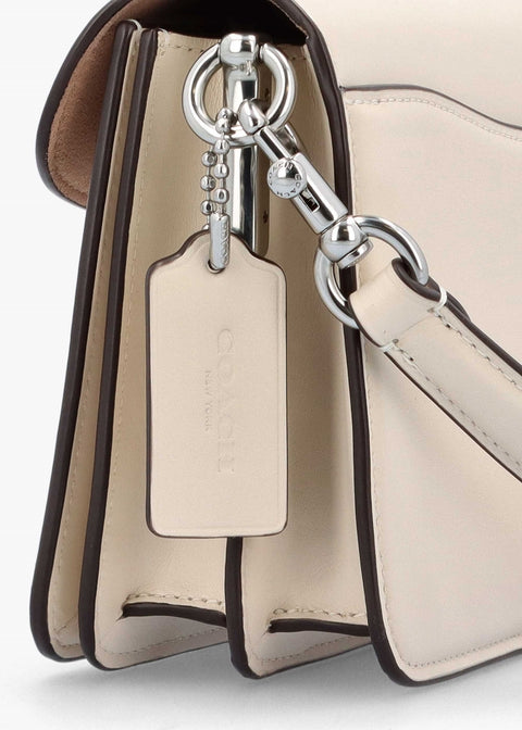 Coach Women's White Chalk Tabby 26 Signature Coated Canvas Shoulder Bag | Coach In Lebanon
