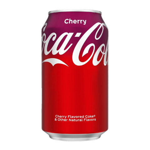 Coca Cola Cherry Flavour Can 355ml | Coca Cola In Lebanon