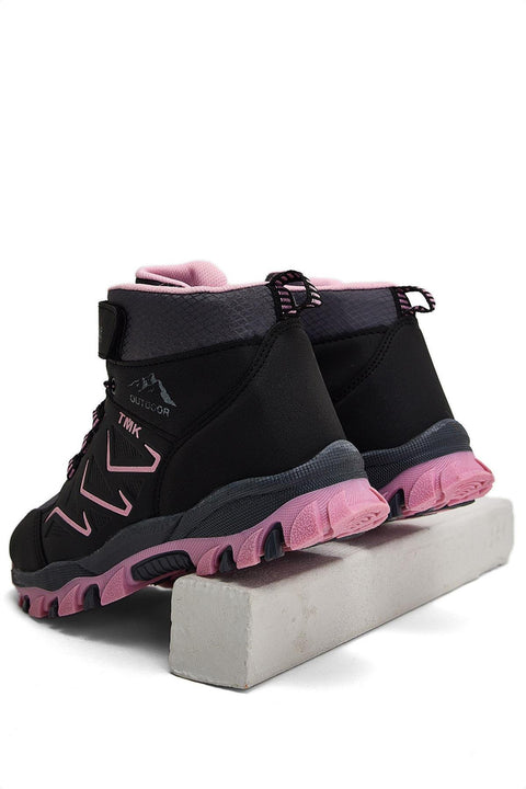 Tonny Black Kids Black & Pink Ankle Boot | Tonny Black In Lebanon