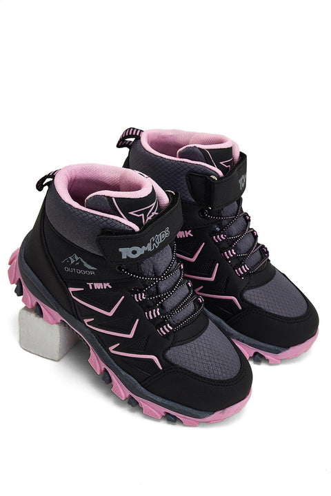 Tonny Black Kids Black & Pink Ankle Boot | Tonny Black In Lebanon