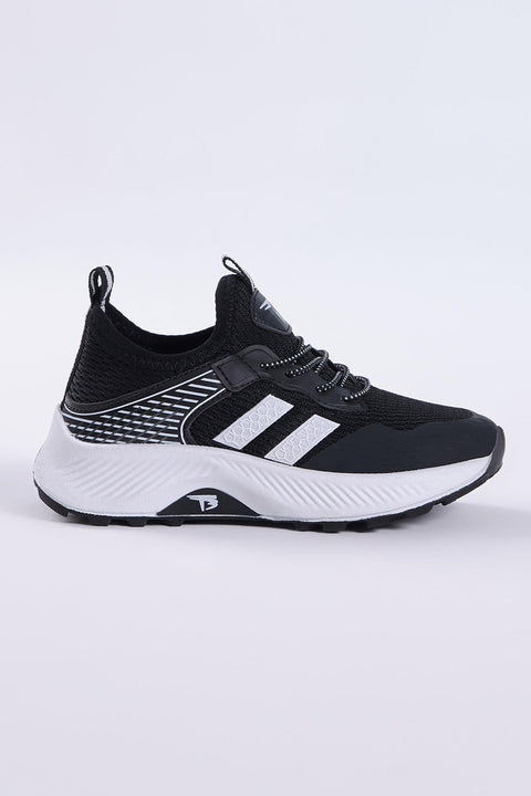 Tonny Black Kids Black & White Sneakers | Tonny Black In Lebanon
