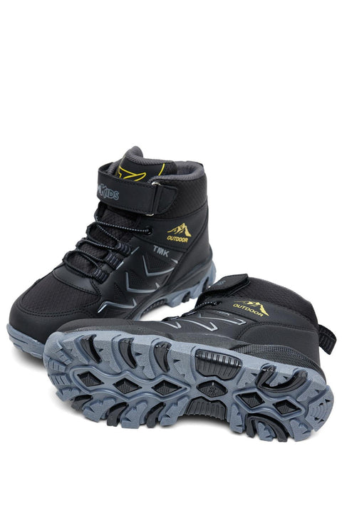 Tonny Black Kid's Black Smoke Comfortable Mold Boots | Tonny Black In Lebanon