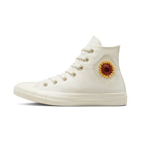 Converse Unisex Egret Light Gold Taylor All Star HI Sneakers | Converse In Lebanon