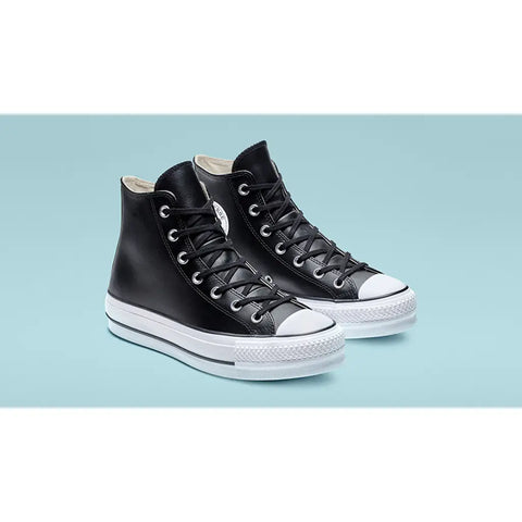 Converse Girl's Black Chuck Taylor All Star Hi Lift platform Sneakers | Converse In Lebanon