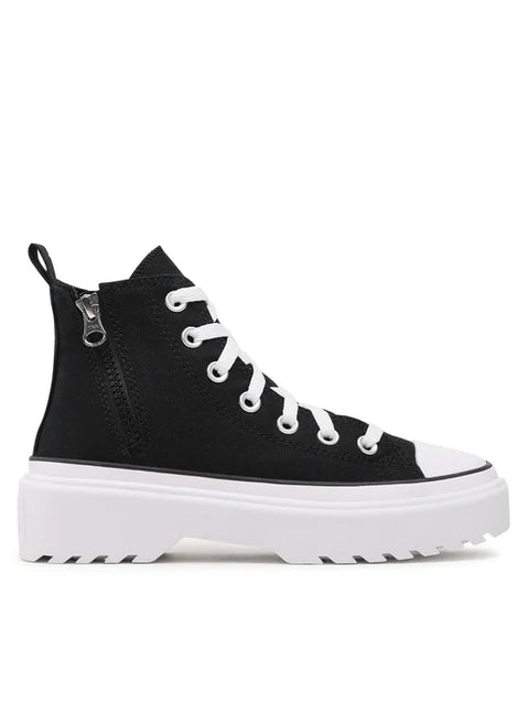 Converse Kid's Black Chuck Taylor All Star Ctas Lugged Lift HI Sneakers |Converse In Lebanon