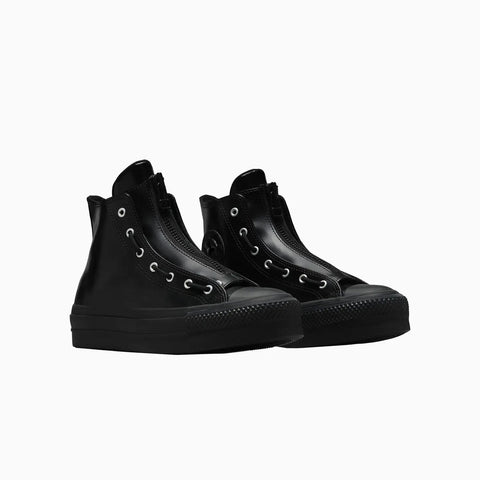 Converse Unisex Black Leather Chuck Taylor All Star Lift Platform Sneakers | Converse In Lebanon