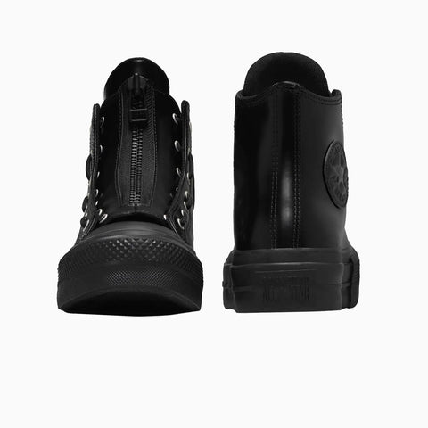 Converse Unisex Black Leather Chuck Taylor All Star Lift Platform Sneakers | Converse In Lebanon