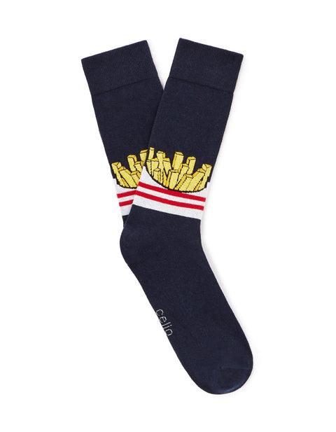 Celio Men's Navy With potato's print Socks |Celio  in Lebanon