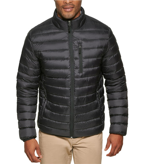 Club Room Men's Black Quilted Puffer Jacket | Club Room In Lebanon