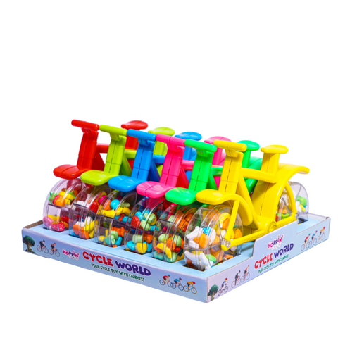Hoppin Candy Toy Cycle World Push Cycle Toy with Candies | Hoppin In Lebanon