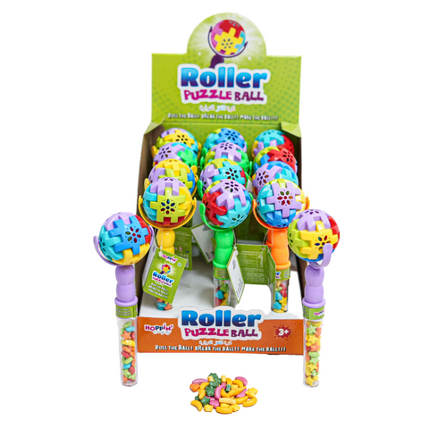 Hoppin Candy Toy Roller Puzzle Ball with Hidden Surprises & Yummy Candies | Hoppin In Lebanon