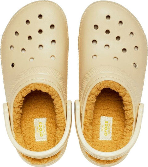 Crocs Men's Beige Plush Thermoplastic Clogs Flip-Flops | Crocs In Lebanon