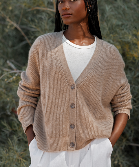 LeGer Women's Beige Long-Sleeve Sweatshirt | LeGer in Lebanon