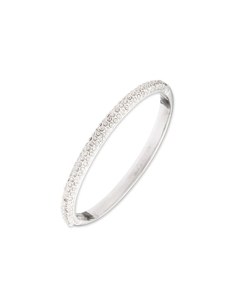 Anne Klein Women's Silver Crystal Pave Bangle Bracelet | Anne Klein in Lebanon