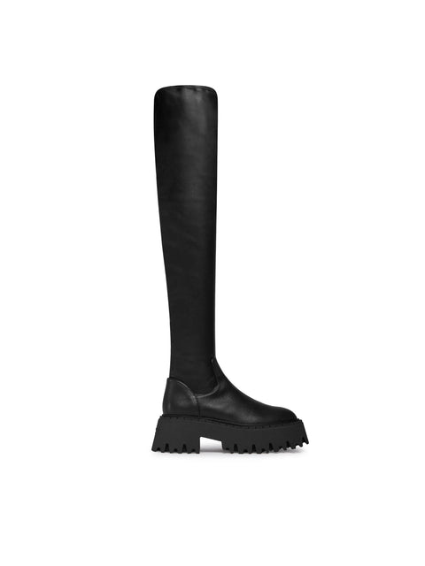 Steve Madden Women's Black Outsource Boots | Steve Madden In Lebanon
