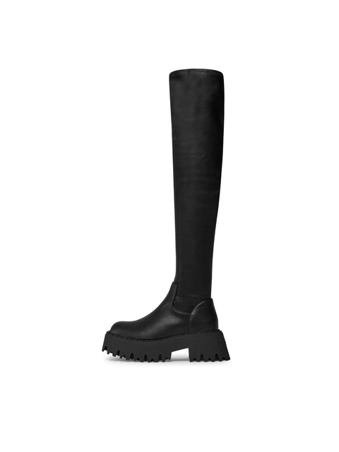 Steve Madden Women's Black Outsource Boots | Steve Madden In Lebanon