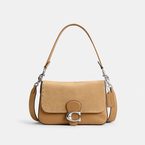 Coach Women's Soft Tabby Shoulder Bag With Rivets And Tooling | Coach In Lebanon