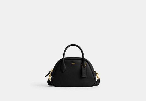 COACH Women's Black Borough Leather Bowling Handbag | COACH In Lebanon