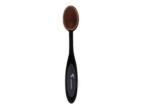 OR Bleu curved Makeup Brush With Oval Head orb-26
