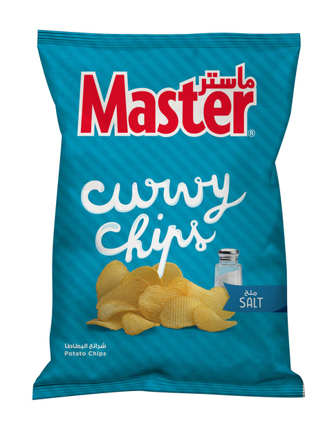 Master Curvy Salt Chips 70g