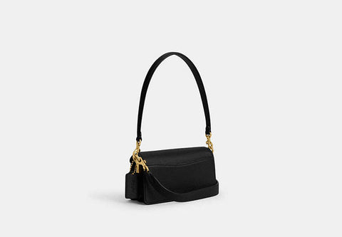 Coach Women's Black Tabby Leather Shoulder Bag |Coach In Lebanon