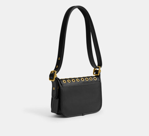 Coach Women's Black Patricia Legacy Bag 19 With Grommets | Coach In Lebanon