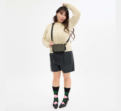 Coach Women's Black Patricia Legacy Bag 19 With Grommets | Coach In Lebanon