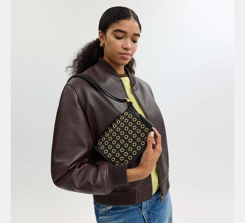 Coach Women's Black Patricia Legacy Bag 19 With Grommets | Coach In Lebanon