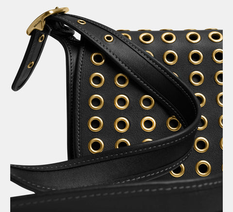 Coach Women's Black Patricia Legacy Bag 19 With Grommets | Coach In Lebanon