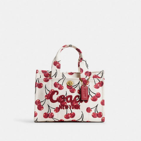 Coach Women's White & Red Cherry Printed Crossbody Bag | Coach In Lebanon