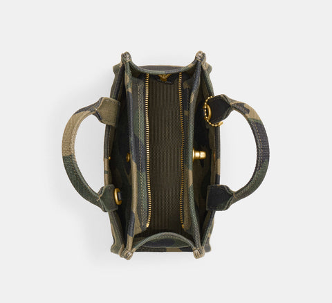 Coach Women's green Multi Cargo 20 Camo Printed Tote Bag | Coach In Lebanon