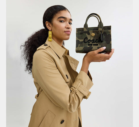 Coach Women's green Multi Cargo 20 Camo Printed Tote Bag | Coach In Lebanon