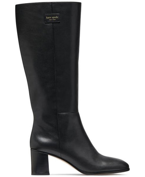 Kate Spade New York Women's Aimee Tall Boots - Black Leather