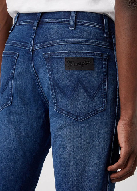 Wrangler Men's Dark Blue Apollo Texas 822 Slim Jeans |Wrangler In Lebanon