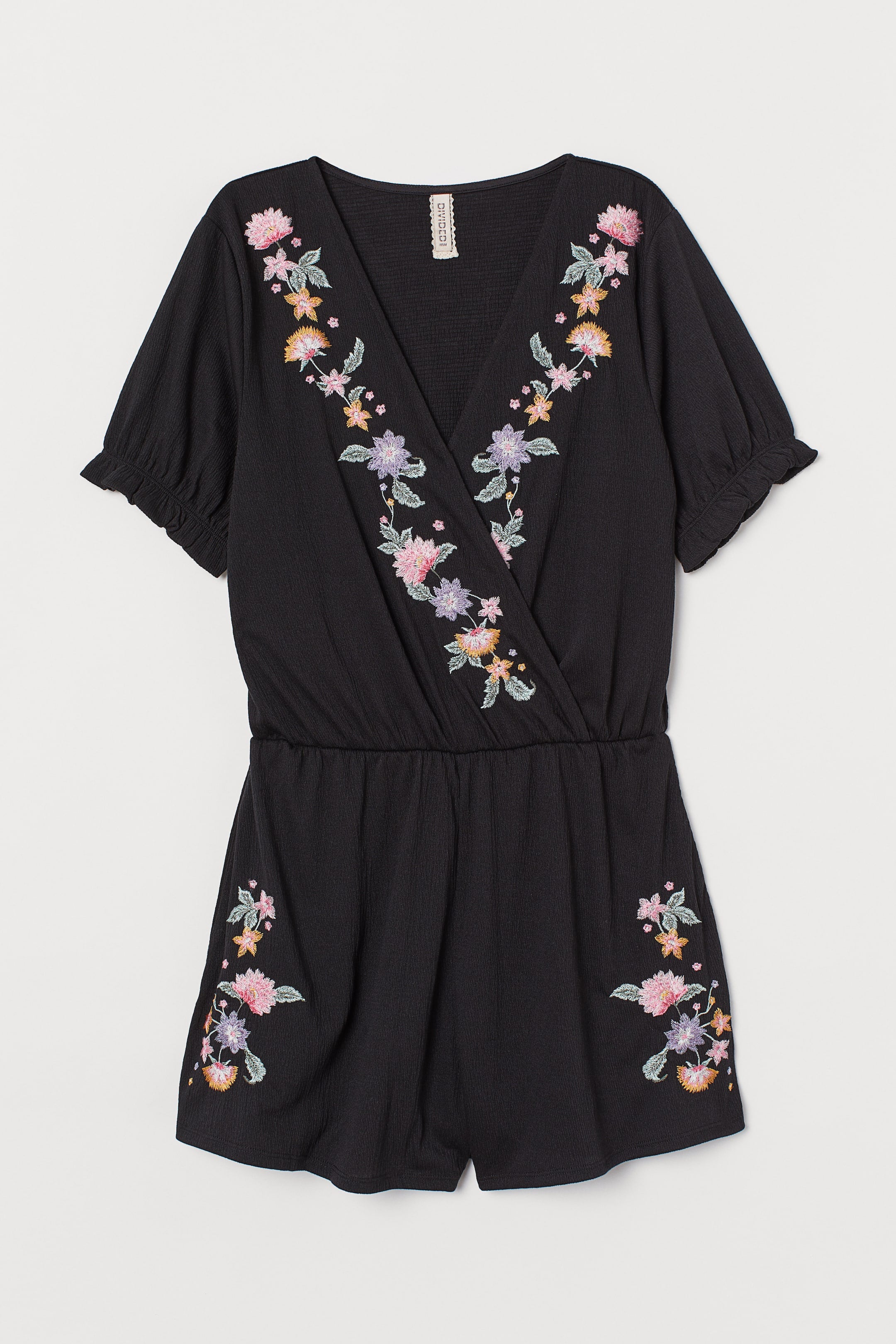 H&M Women's Black Romper 0848337001