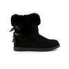 Juicy Couture Women's Black Faux Suede Cozy Winter & Snow Boot | Juicy Couture In Lebanon