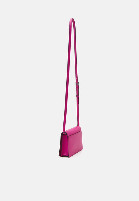 Michael Kors Women's Fuchsia Leather Flap Handbag | Michael Kors In Lebanon
