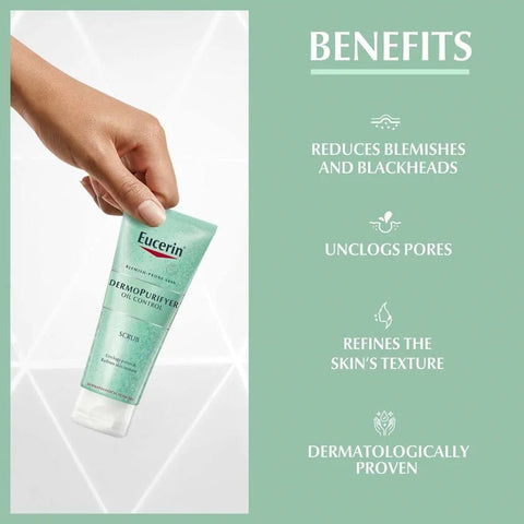 Eucerin DermoPurifyer Scrub 100ml |Eucerin In Lebanon