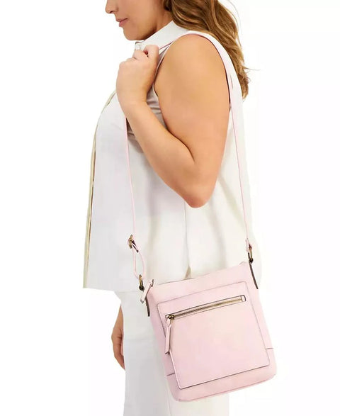 Style & Co Women's Baby Pink Hudsonn Crossbody Bag| Style & Co In Lebanon