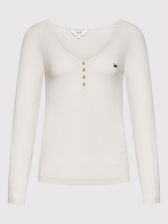 Lee Women's Off White Henley Long Sleeves Blouse | Lee In Lebanon