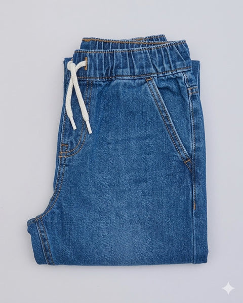 Cat & Jack Girl's Blue Wide Leg Pull-On Denim Pants | Cat & Jack In Lebanon