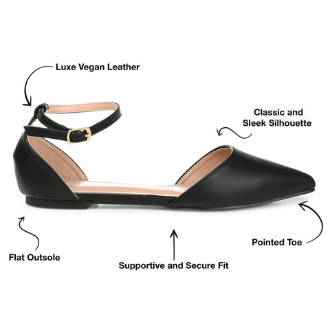Journee Collection Women's Black Sandals | Journee Collection In Lebanon