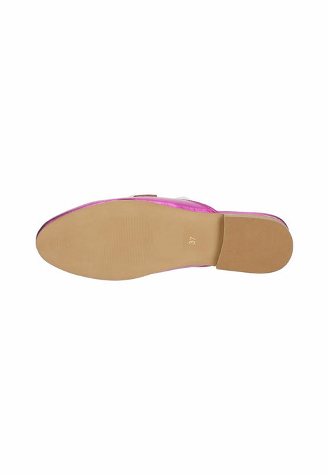 Steve Madden Women's Fuchsia Leather Cleodora Slipper |Steve Madden In Lebanon