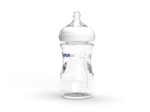 Bebedou Ultra-Wide Neck Feeding Bottle 260ml 3m+  (BBD1112) | Bebedou In Lebanon